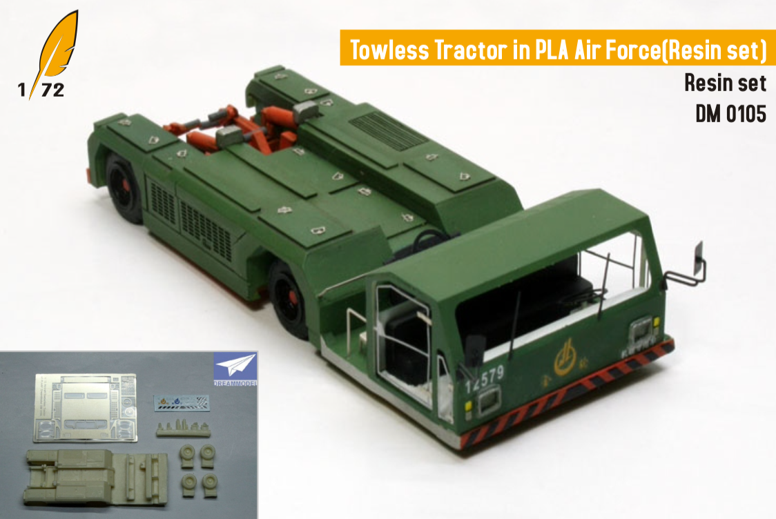 Towless Tractor in PLA Air Force 1/72 DreamModel