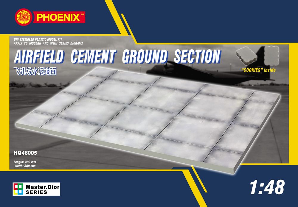 Airfield Cement Ground Section Phoenix Model