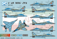 dekály pro MiG-29A in Iran (TRUMPETER) 1/48