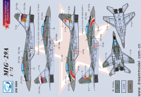 dekály pro MiG-29A  in Russia Part I (TRUMPETER) 1/72
