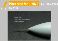 fotolept J-8II/D  Pitot tube (TRUMPETER) 1/48
