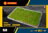 stepní zem (s trávou) vhodné pro 1/32, 1/35 a 1/48 (30cm x 20cm) Phoenix Model